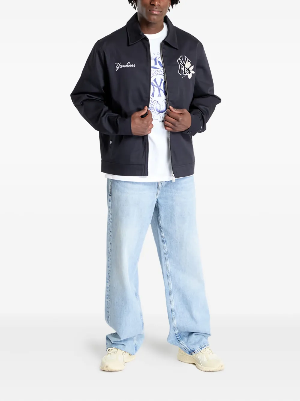 NEW ERA CAP New Era New York Yankees logo-embroidered shirt jacket | Shirt Jackets | Image 2