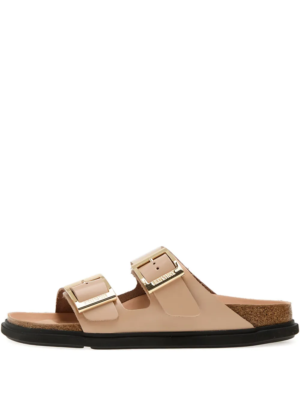 Birkenstock Arizona Big Buckle leather sandals Neutrals