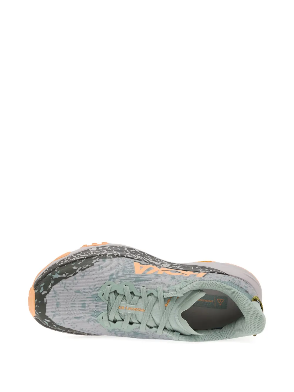 Hoka Gore-tex Patterned Sneakers In Green