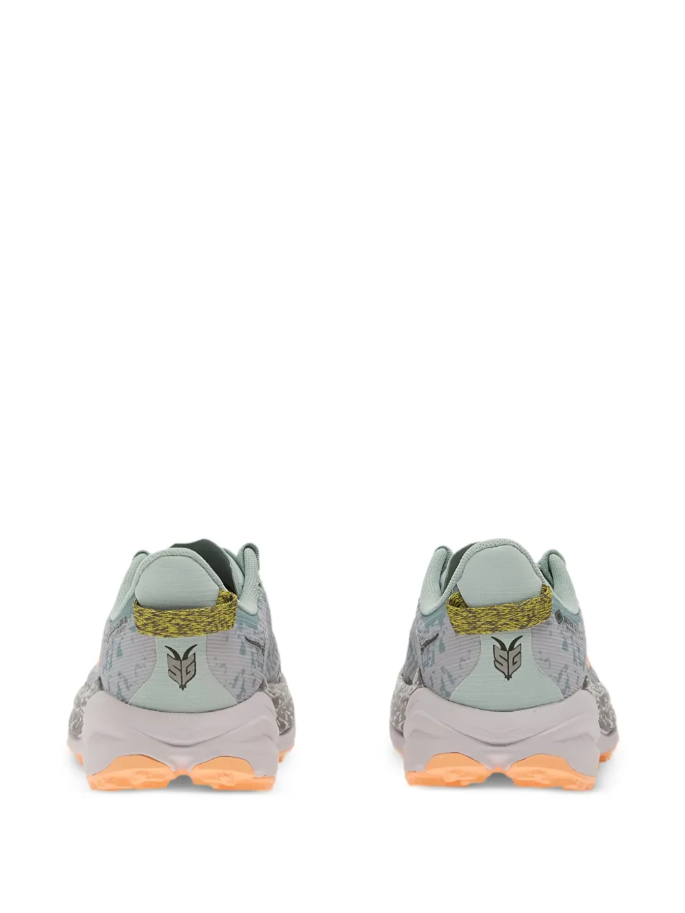 HOKA Gore-Tex sneakers met patroon Groen