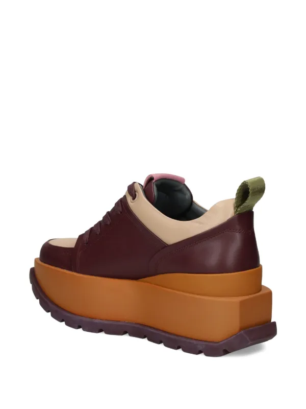 United Nude Roko Jay Platform Sneakers | Brown | FARFETCH