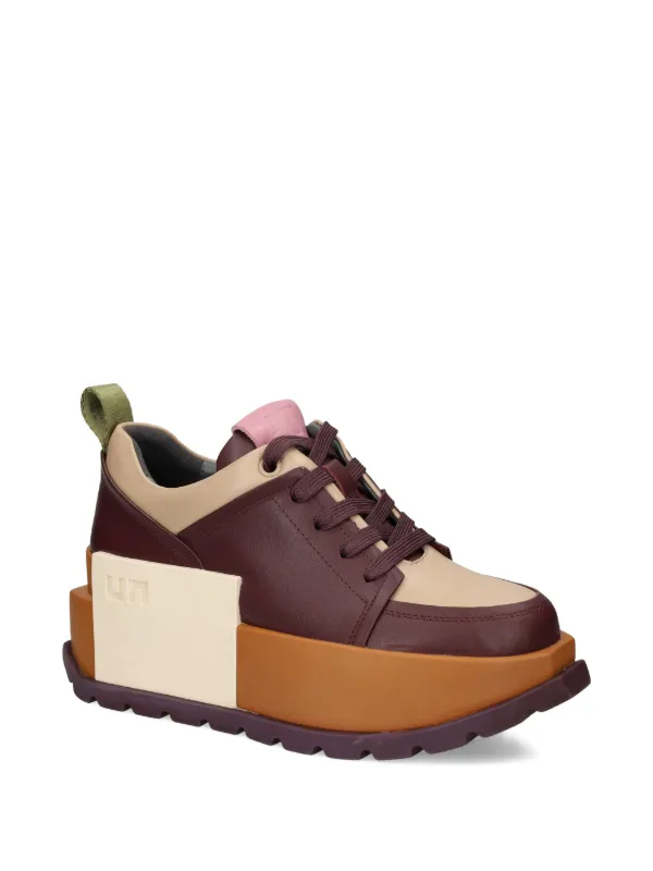 United Nude Roko Jay Platform Sneakers | Brown | FARFETCH