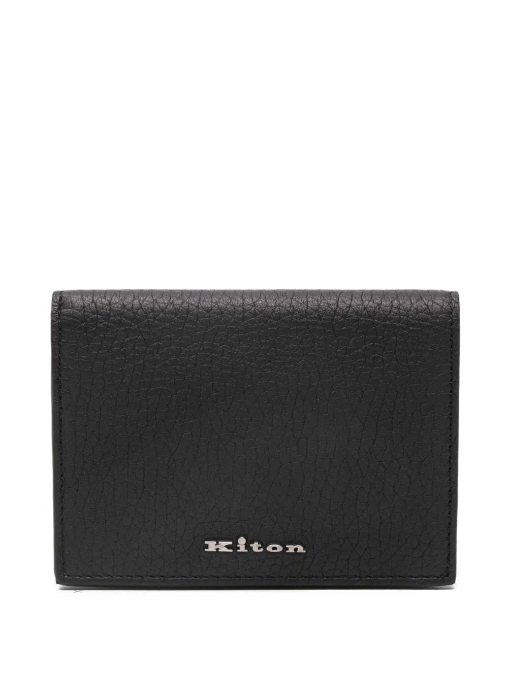 Kiton leather cardholder | Black | Image 1