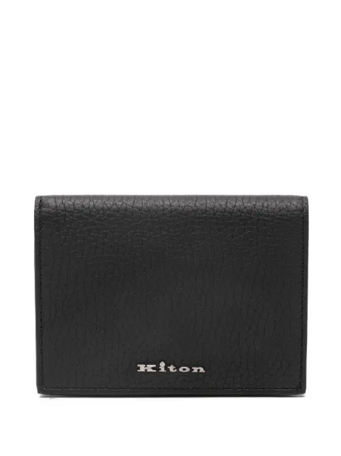Kiton leather cardholder
