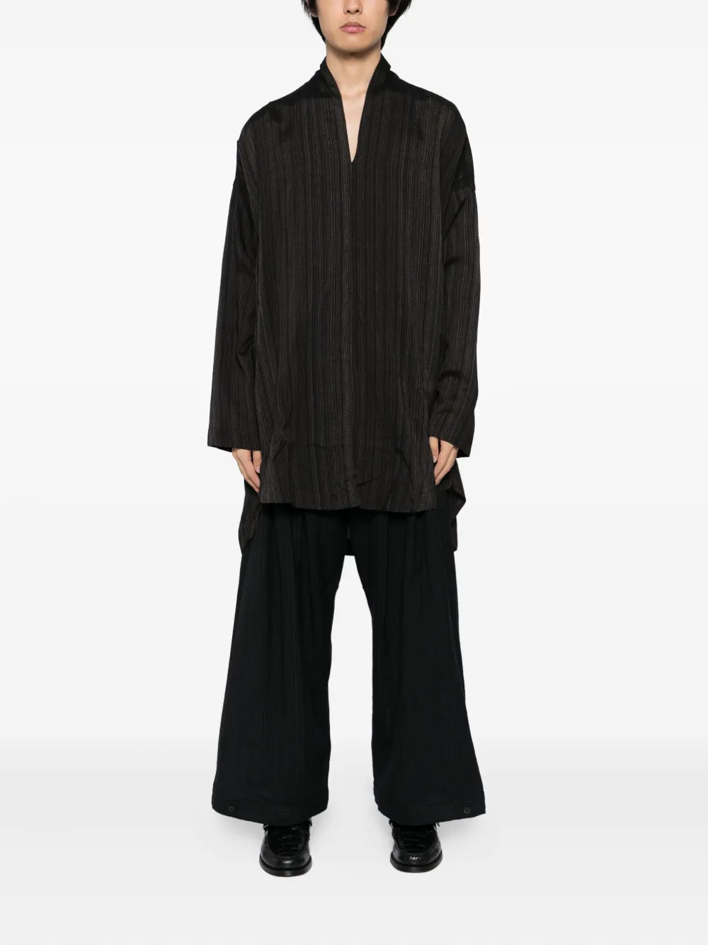 Jan Jan Van Essche striped T-shirt - Zwart