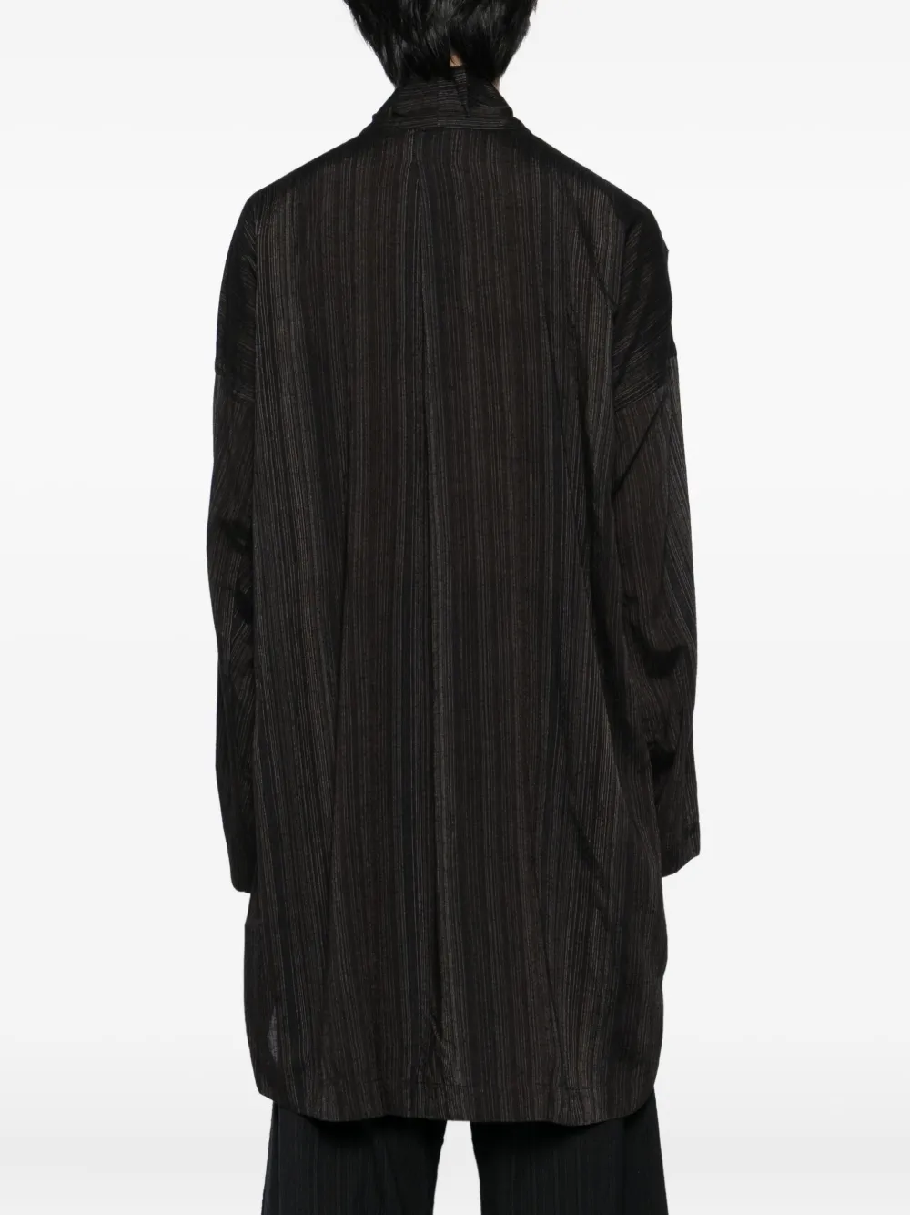 Jan-jan Van Essche Striped T-shirt In Black