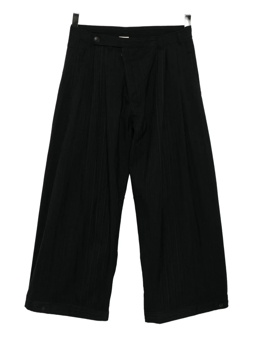 Jan-jan Van Essche Pleated Wool Trousers In Multi