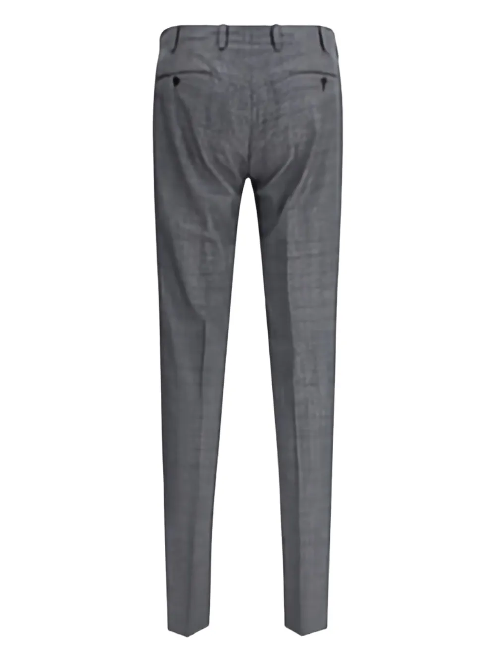 Germano 1952 Checked Tailored Trousers In Gray