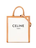 Celine Pre-Owned 2021 Small Canvas Vertical Cabas satchel - Brown