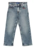 Scotch & Soda Kids faded-wash jeans - Blue