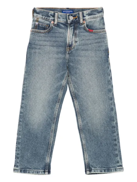 Scotch & Soda Kids faded-wash jeans