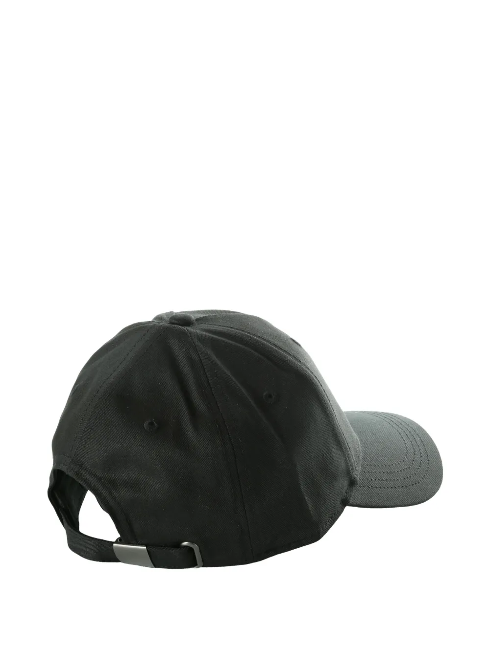 Tommy Hilfiger Logo-embroidered Baseball Cap In Black