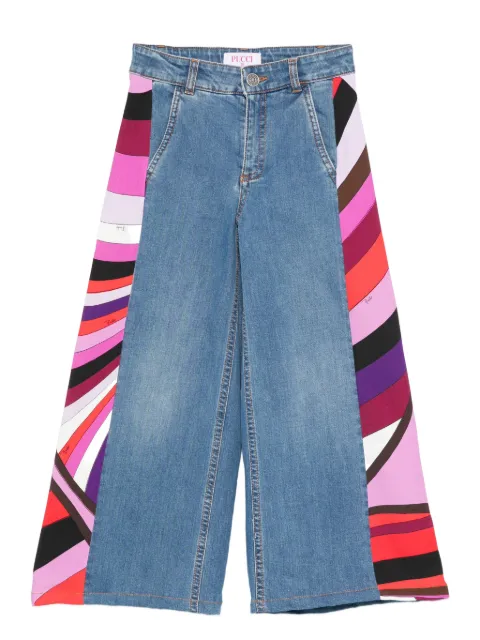 PUCCI Junior panelled jeans