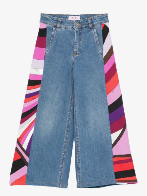 PUCCI Junior panelled jeans