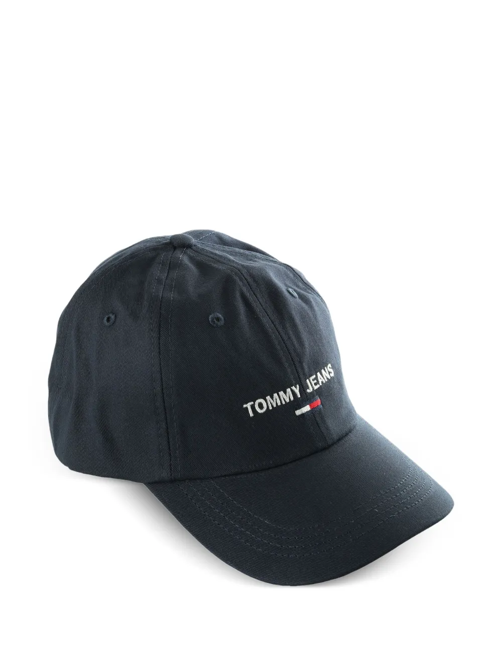 Tommy Hilfiger Pet met geborduurd logo Blauw