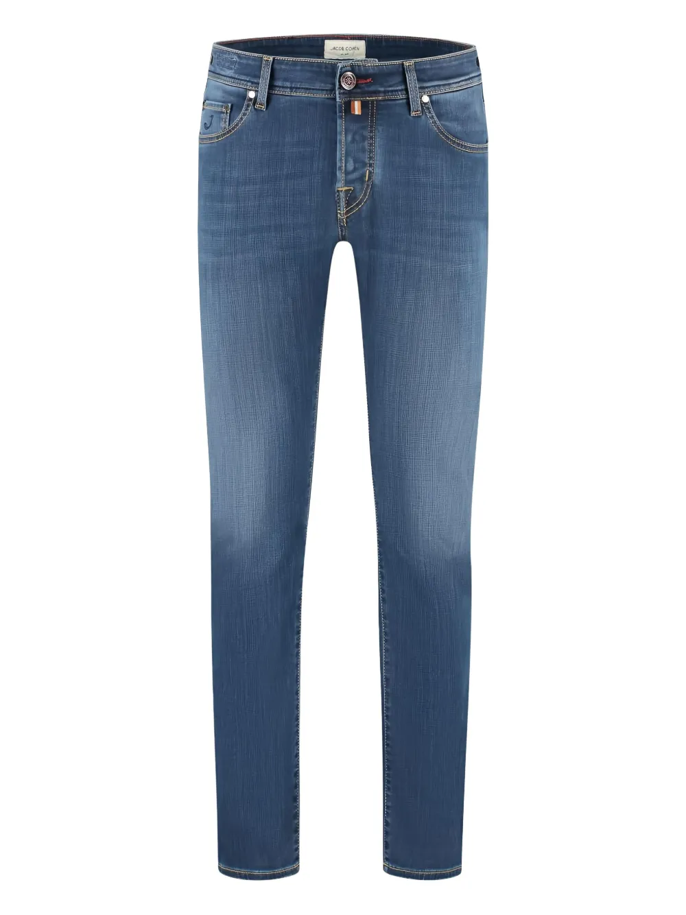 Jacob Cohen Pocketed Slim-fit Jeans In Blue