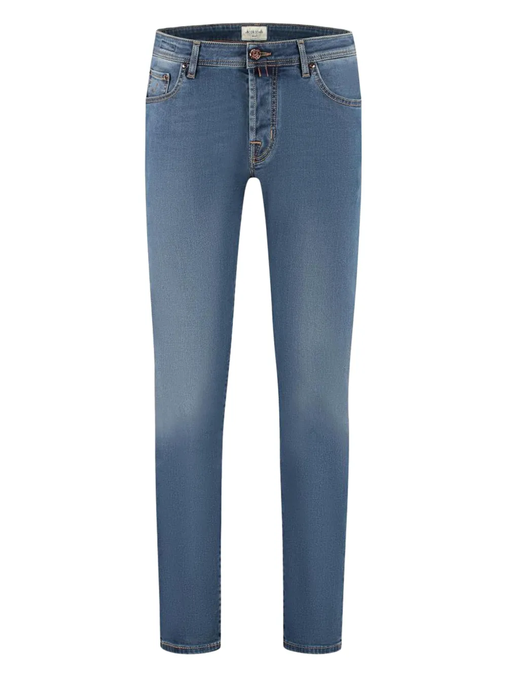 Jacob Cohën logo-patch jeans | Blue | Image 1