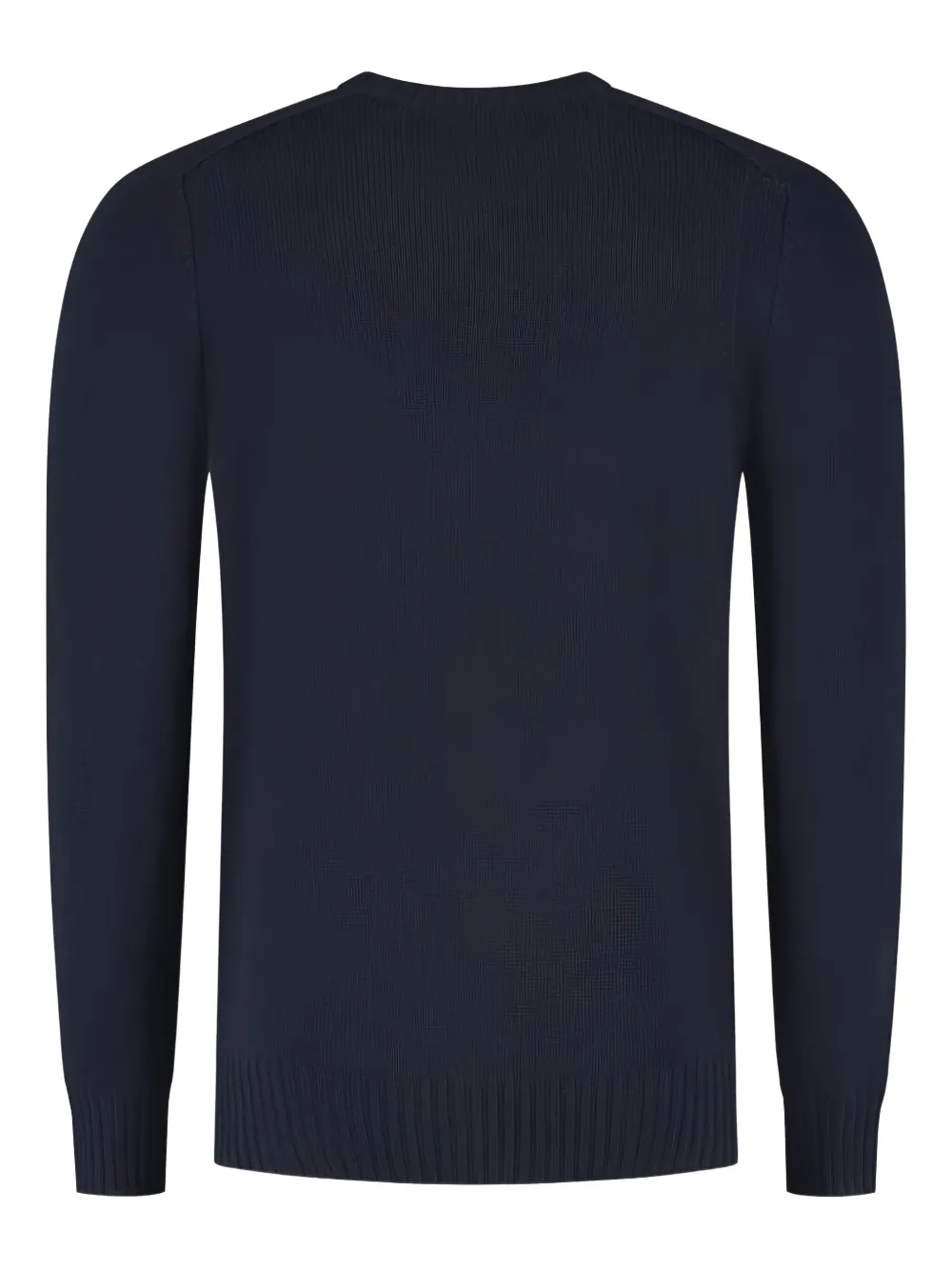 Gran Sasso crew-neck ribbed sweater - Blauw