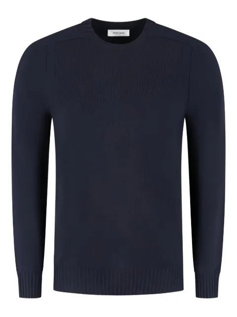 Gran Sasso crew-neck ribbed sweater