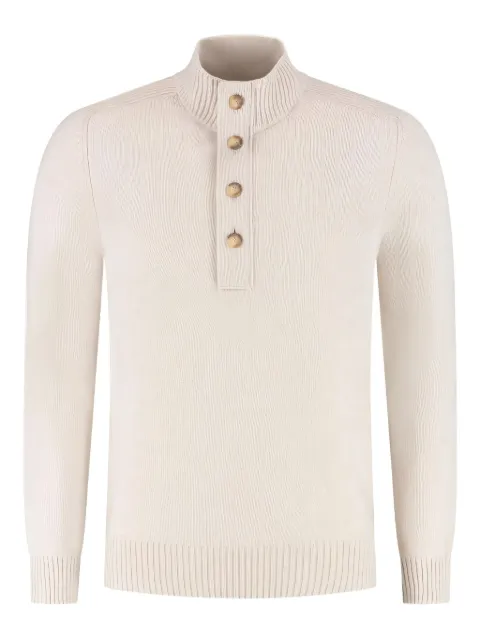 Gran Sasso button-up jumper