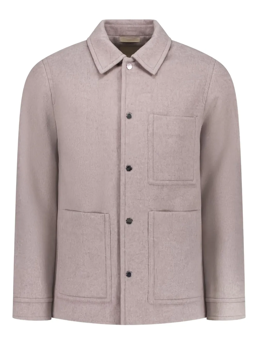 Woolrich patch-pockets shirt jacket | Neutrals | Image 1