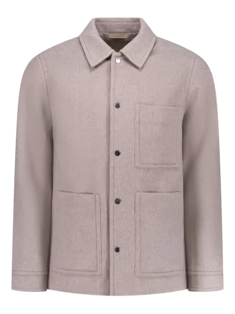 Woolrich patch-pockets shirt jacket