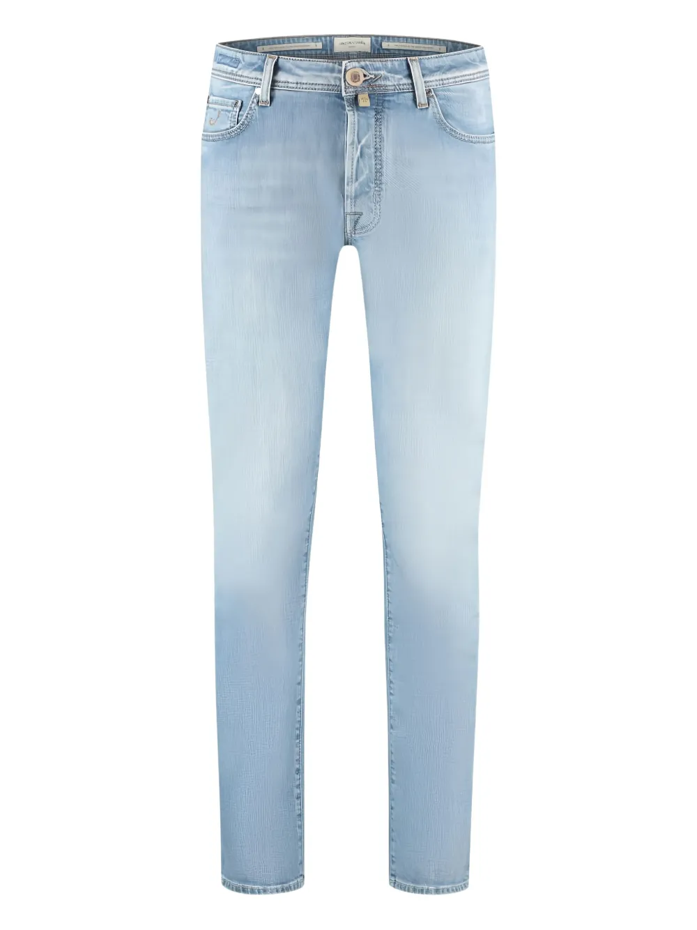 Jacob Cohen Logo-patch Jeans In Animal Print