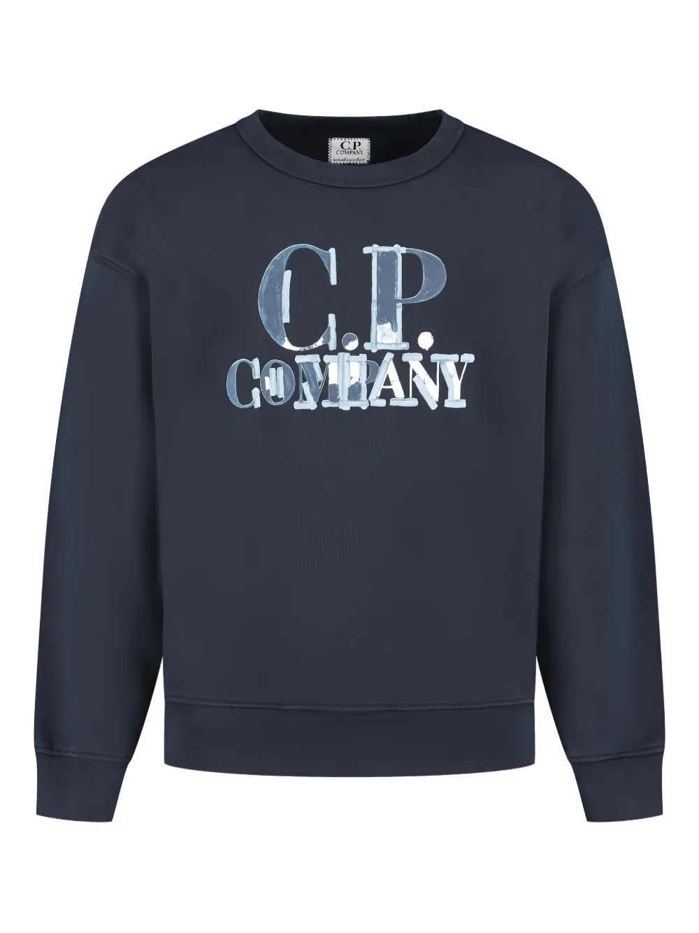 C.P. Company Kids logo-print sweatshirt | Blue | Image 1