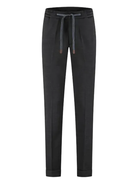 Marco Pescarolo drawstring-waist wool pants