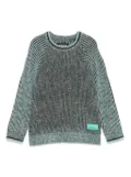 Scotch & Soda Kids ribbed-knit sweater - Green