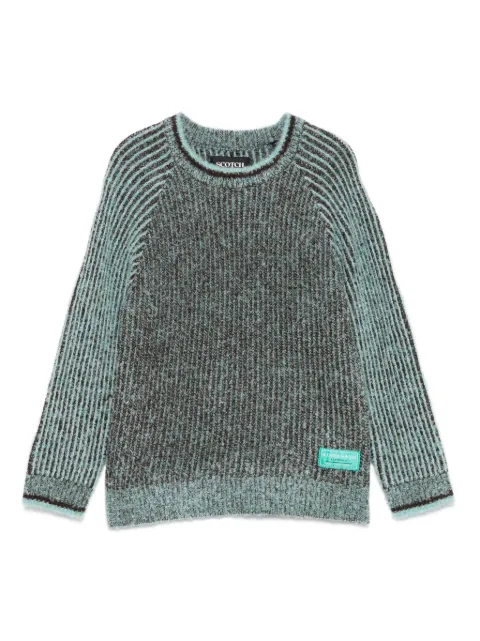 Scotch & Soda Kids ribbed-knit sweater