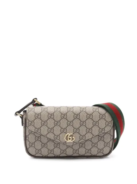 Gucci Pre-Owned 2016-2025 GG Supreme Ophidia Pochette crossbody bag