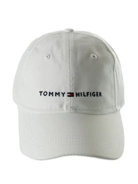 Tommy Hilfiger logo-embroidered cap