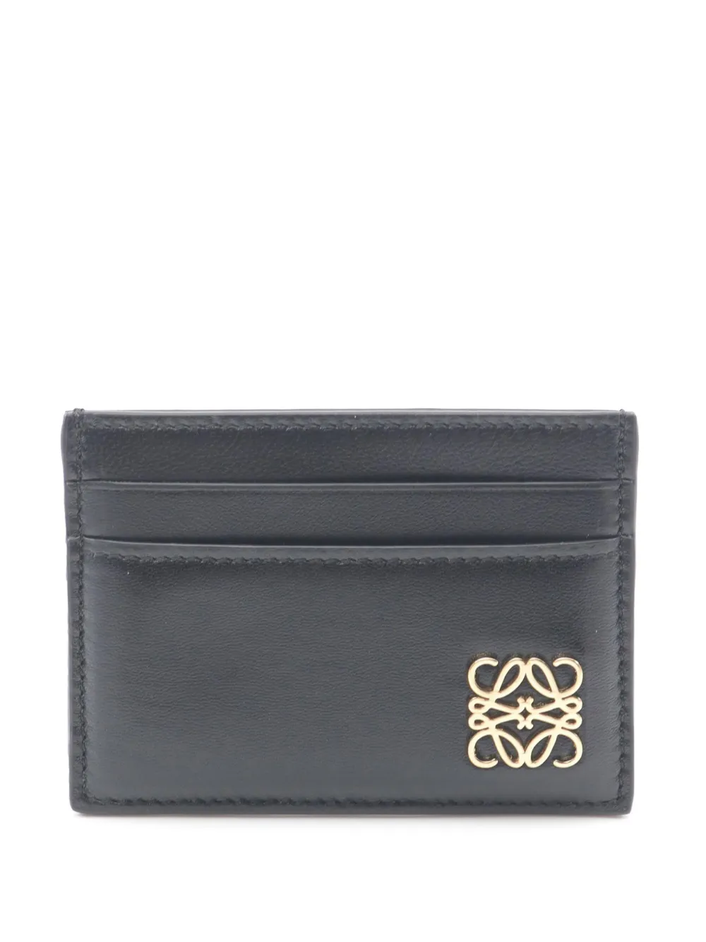 Loewe Pre-Owned 2010-2025 Nappa Puffer Anagram Case card holder | Black | Image 1