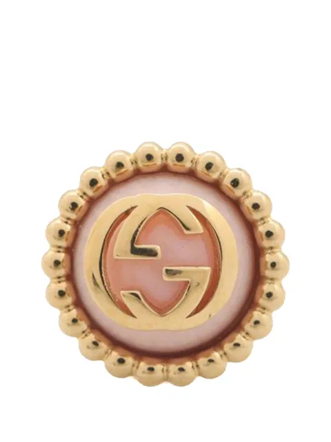 Gucci Pre-Owned aretes de disfraz con motivo Interlocking G 2000-2015