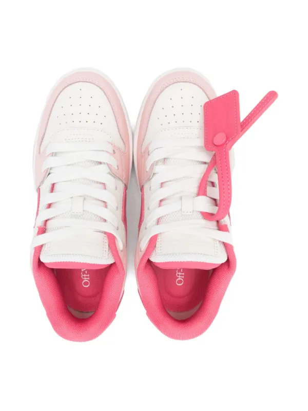 Off-White Kids Out Of Office Sneakers Pink FARFETCH NO