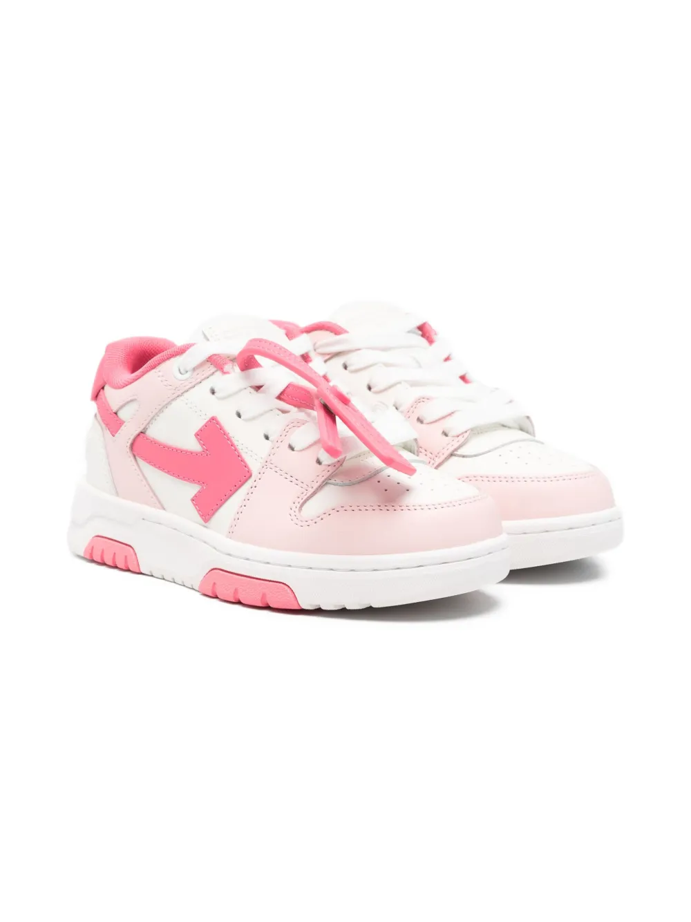 Off-White Kids Out Of Office sneakers Roze