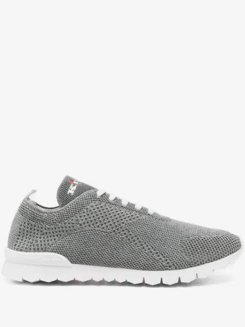 Kiton logo-embroidered sneakers 