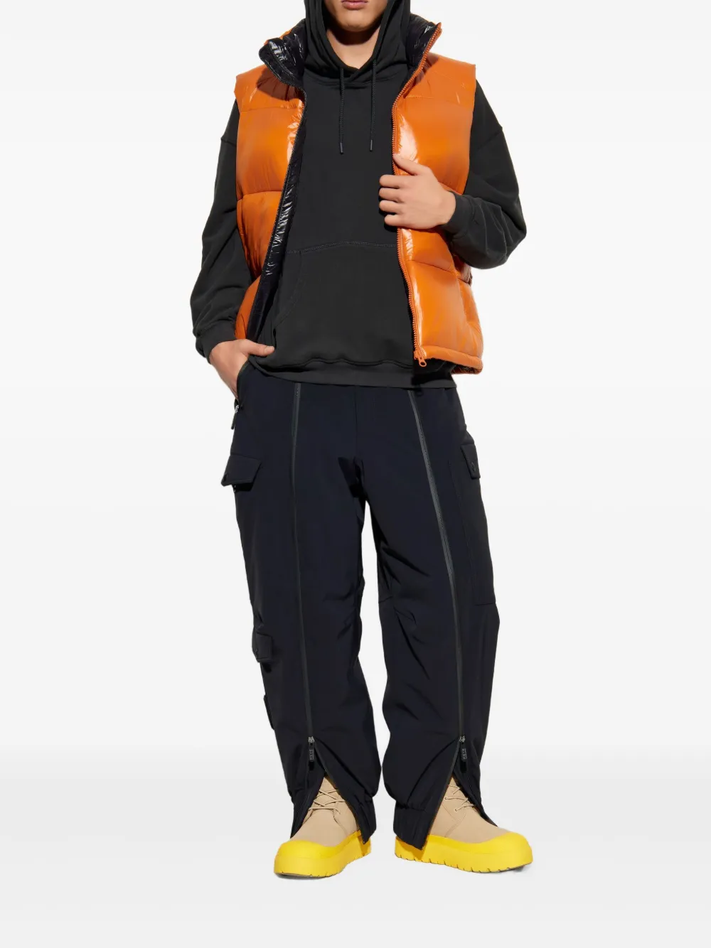Save The Duck zip puffer jacket | Waistcoats & Gilets | Image 2