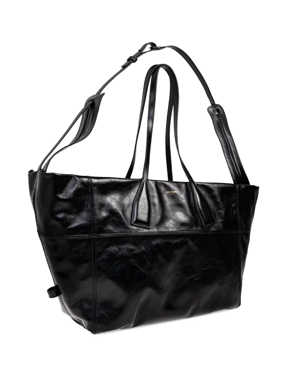 Balmain Shopper met handvat Zwart
