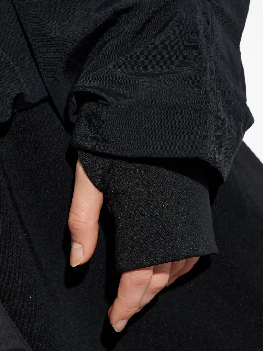 Y-3 Zip-up Bomber Jacket In Black