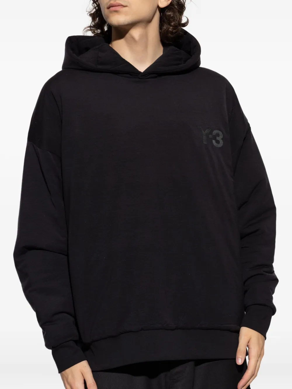 Y-3 Logo Jy4556 Hoodie In Brown