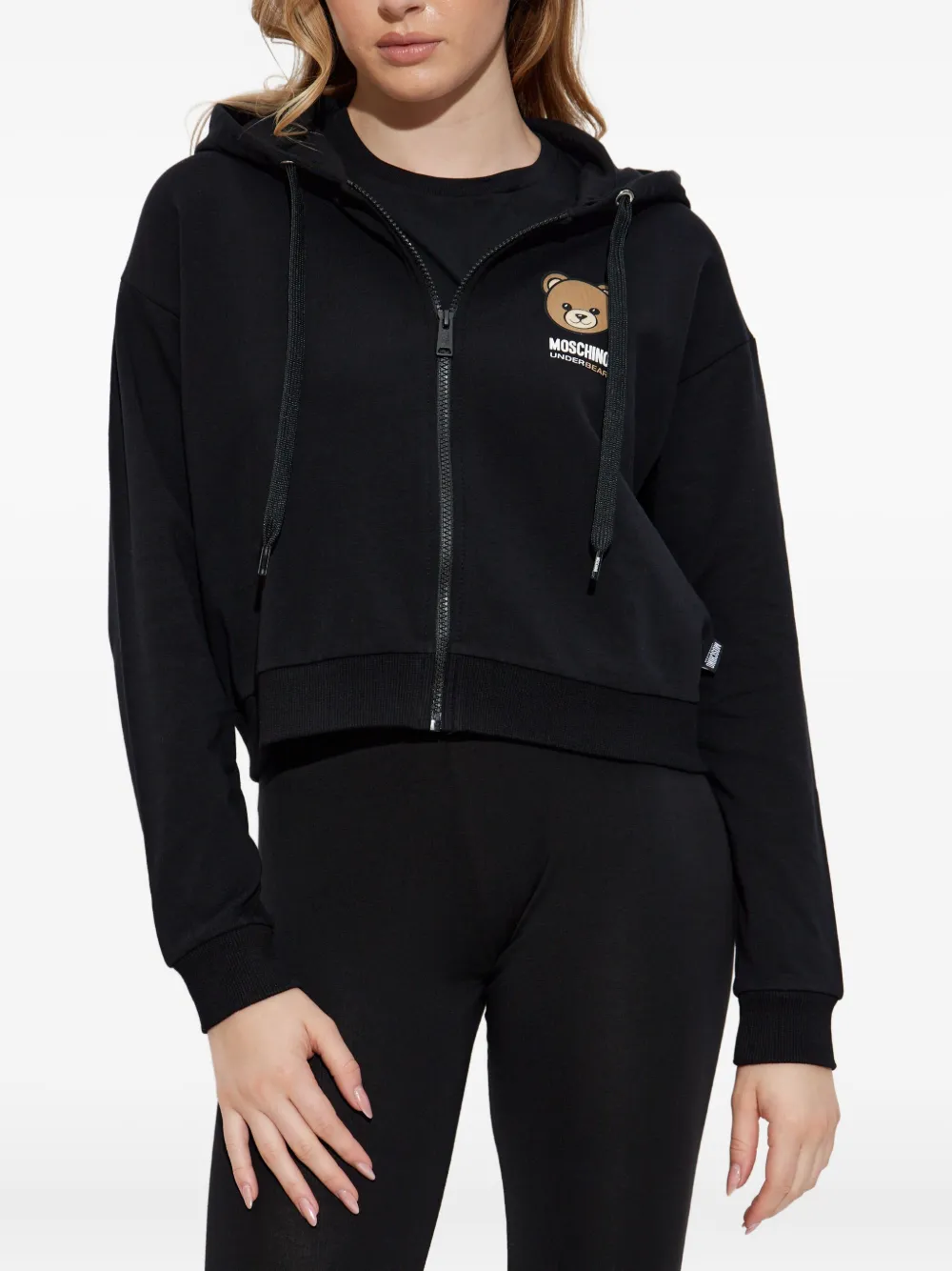 Moschino Trui met rits Zwart