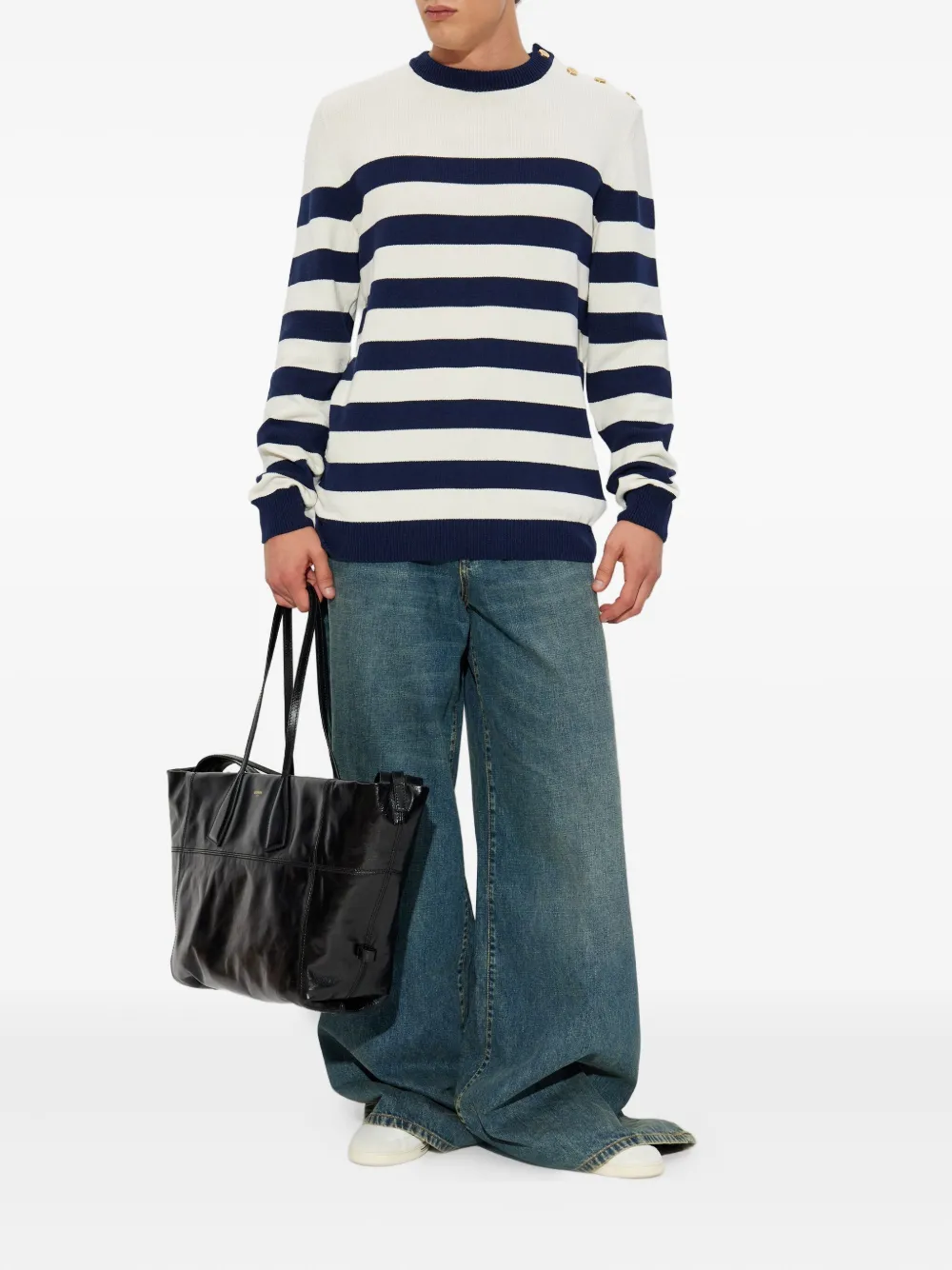 Balmain striped sweater | Knitted Sweaters | Image 2