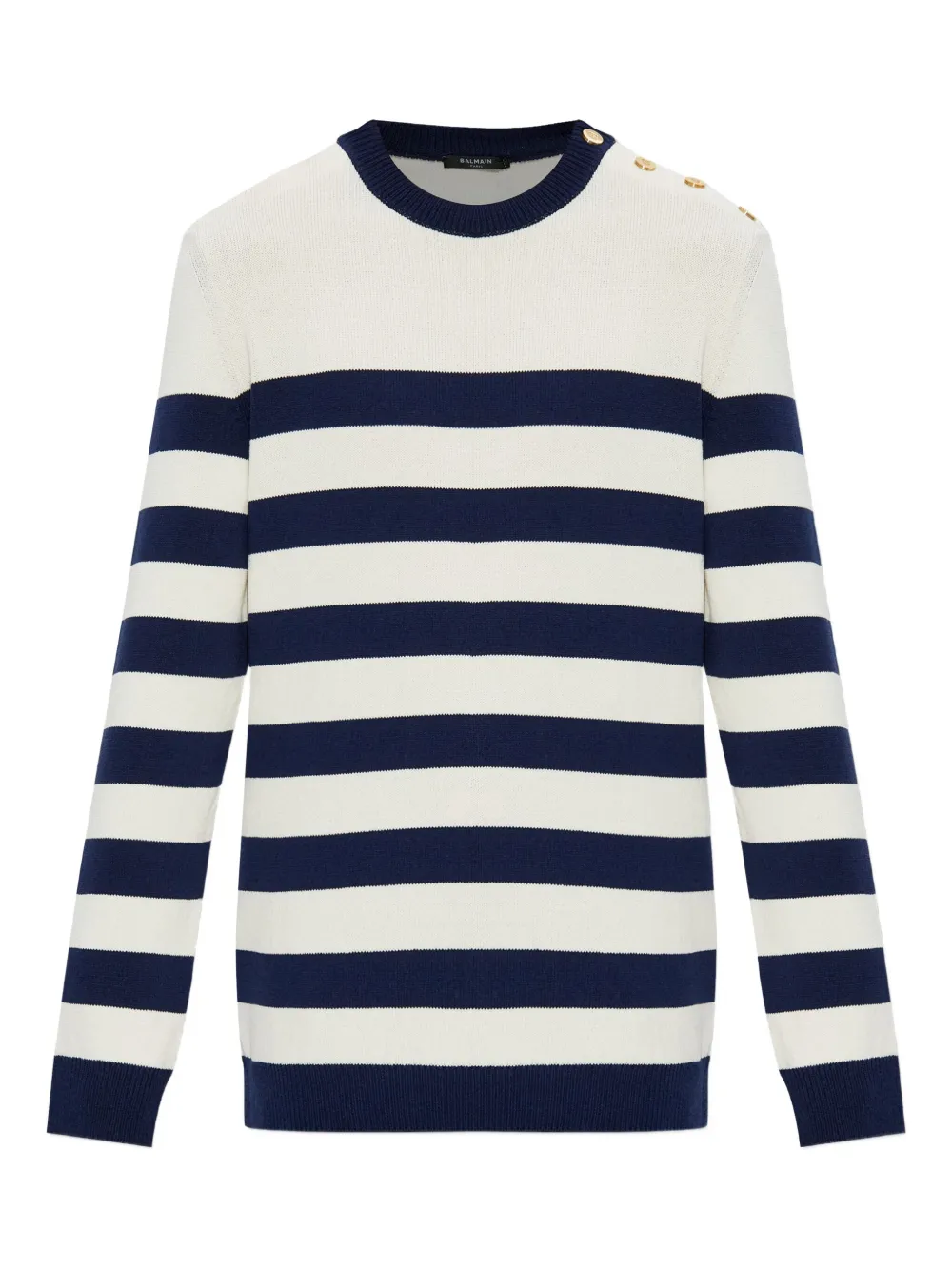 Balmain striped sweater | Black | Image 1