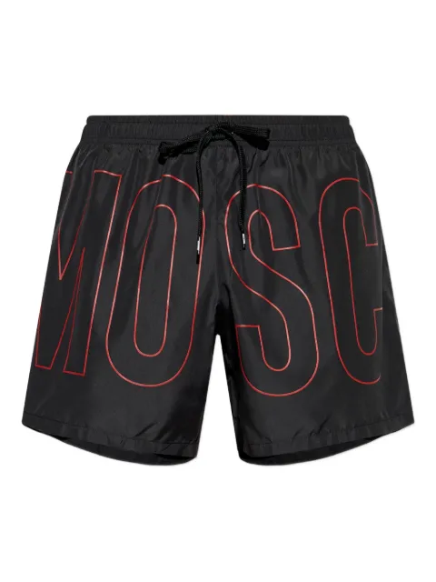 Moschino logo beachwear