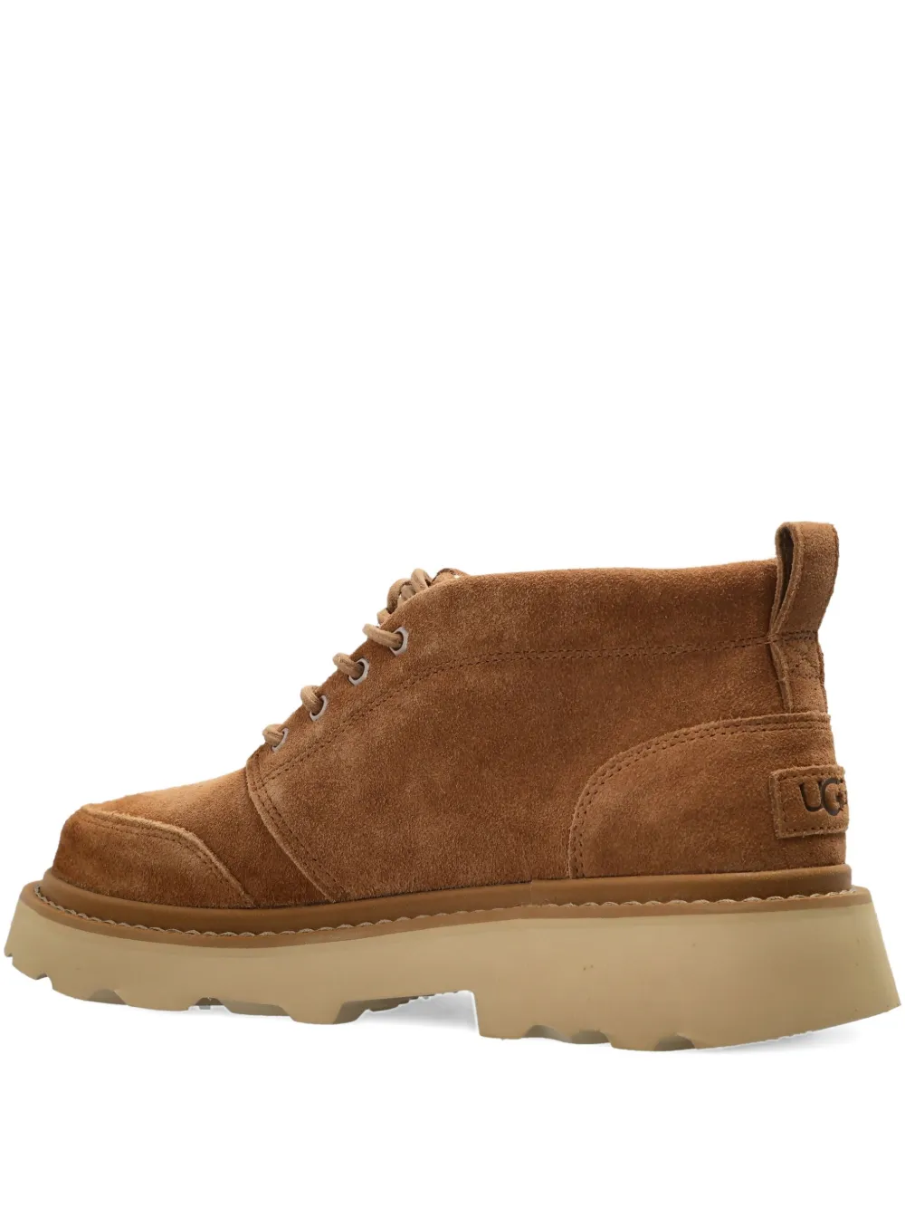 UGG Chukka Lug suede lace-up desert boots - ブラウン UGG Chukka Lug suede lace-up desert boots - ブラウン