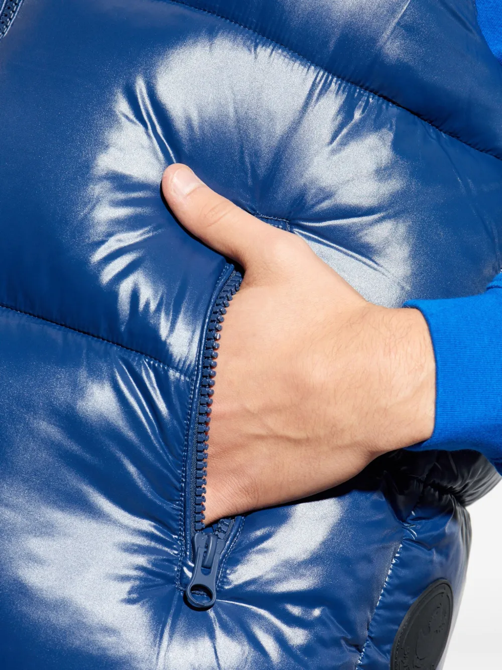 Save The Duck Ailantus Padded Zip-up Jacket In Blue