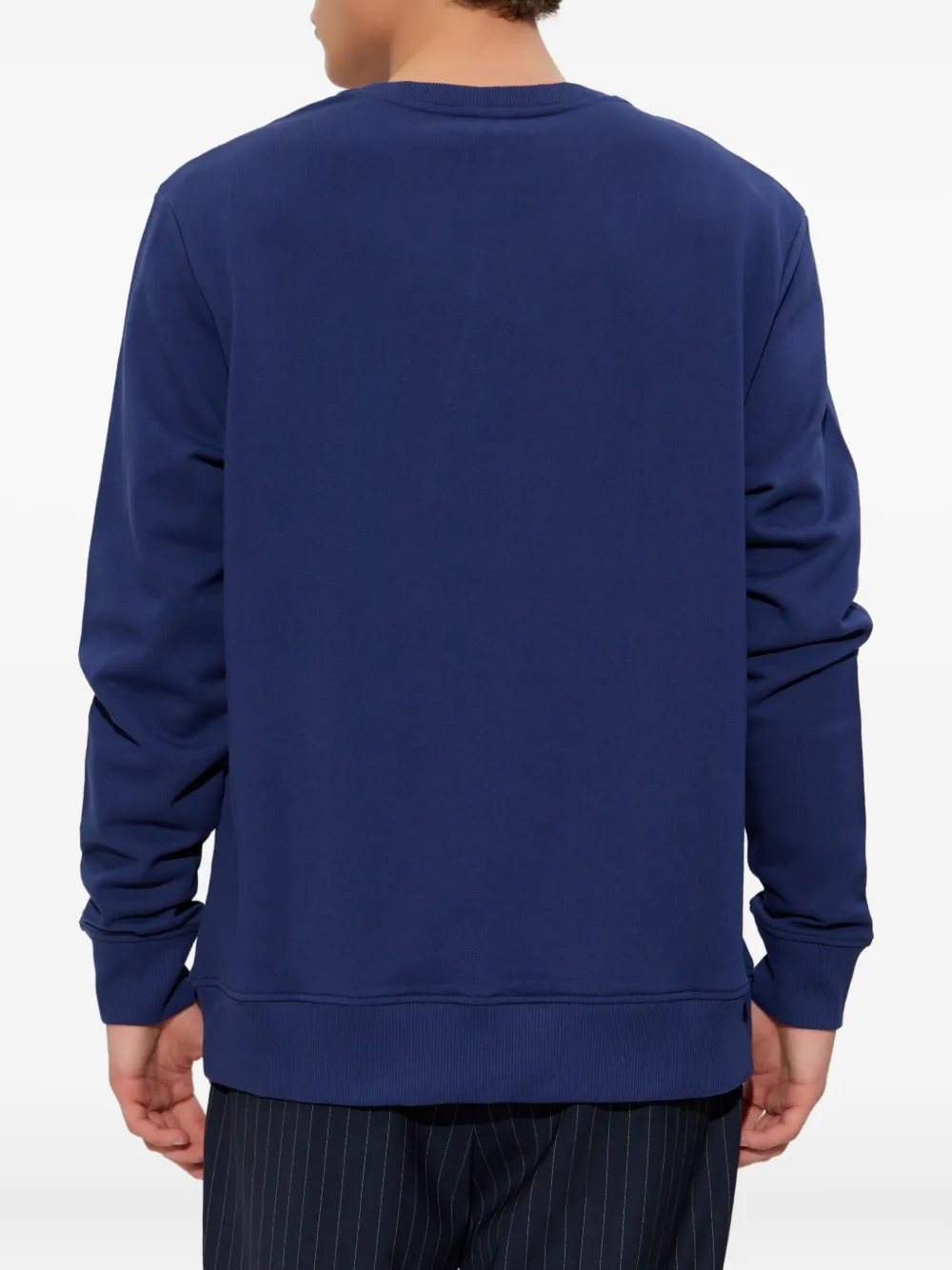 Balmain Sweater met logoprint Blauw