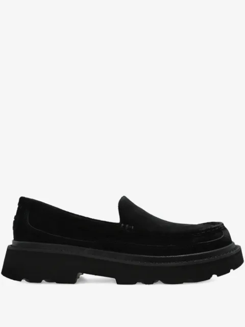 UGG لوفر 'أسكوت' شمواه بنعل بلاتفورم